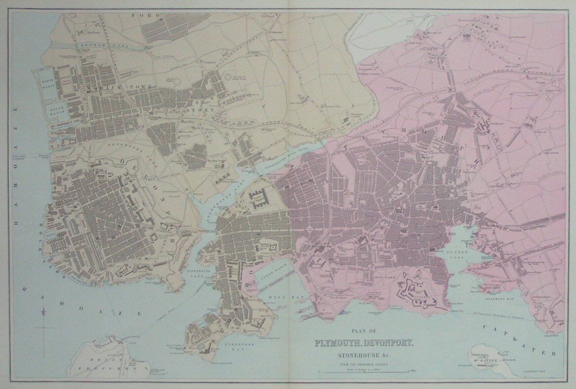 Map of Plymouth - Plymouth